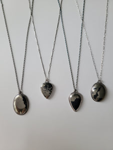 Apache Gold Oval Pendant Necklace