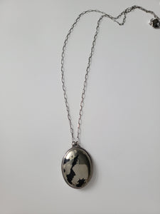 Apache Gold Oval Pendant Necklace