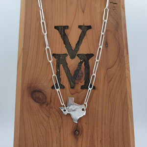 Chunky Sterling Texas Necklace