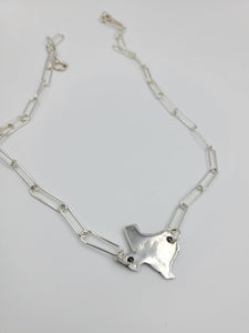 Chunky Sterling Texas Necklace