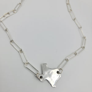 Chunky Sterling Texas Necklace