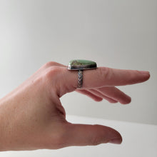 Load image into Gallery viewer, Chinese Turquoise Statement Ring - Size 8

