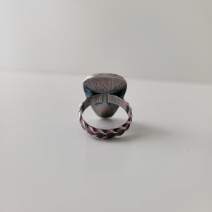 Variscite Statement Ring - Size 9
