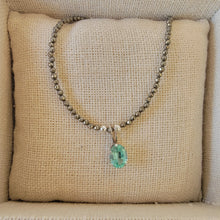 Load image into Gallery viewer, Delicate Pyrite and Paribe Tourmaline Necklace
