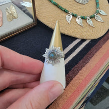 Load image into Gallery viewer, Starburst Labradorite Ring
