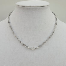 Load image into Gallery viewer, Herkimer Diamond and White Topaz Necklace
