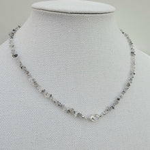 Load image into Gallery viewer, Herkimer Diamond and White Topaz Necklace
