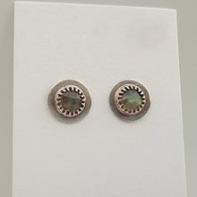 Load image into Gallery viewer, Faceted Labradorite Sterling Studs
