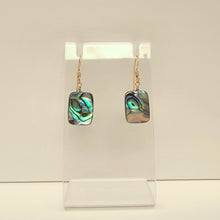 Load image into Gallery viewer, Abalone Dangle Earrings
