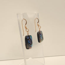 Load image into Gallery viewer, Abalone Dangle Earrings
