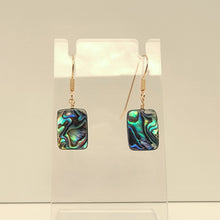 Load image into Gallery viewer, Abalone Dangle Earrings
