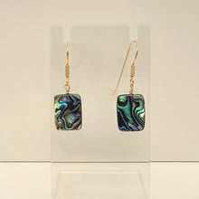 Load image into Gallery viewer, Abalone Dangle Earrings
