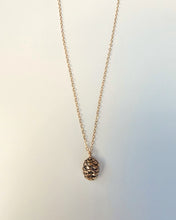 Load image into Gallery viewer, Tiny Pine Cone Necklace
