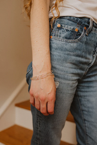 Sterling Silver Paperclip Chain Bracelet