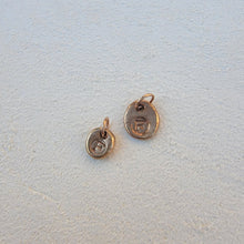 Load image into Gallery viewer, Bronze Initial Charm

