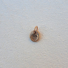Load image into Gallery viewer, Bronze Initial Charm
