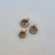 Load image into Gallery viewer, Bronze Initial Charm
