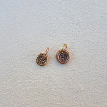 Load image into Gallery viewer, Bronze Initial Charm
