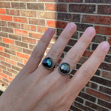 Load image into Gallery viewer, Faceted Labradorite Ring - Size 6
