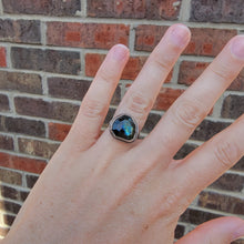 Load image into Gallery viewer, Faceted Labradorite Ring - Size 6
