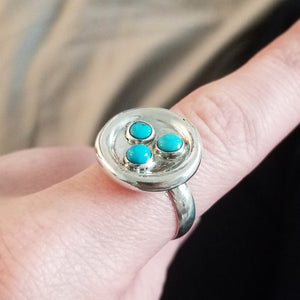 Mod Bird's Nest Ring - Size 8