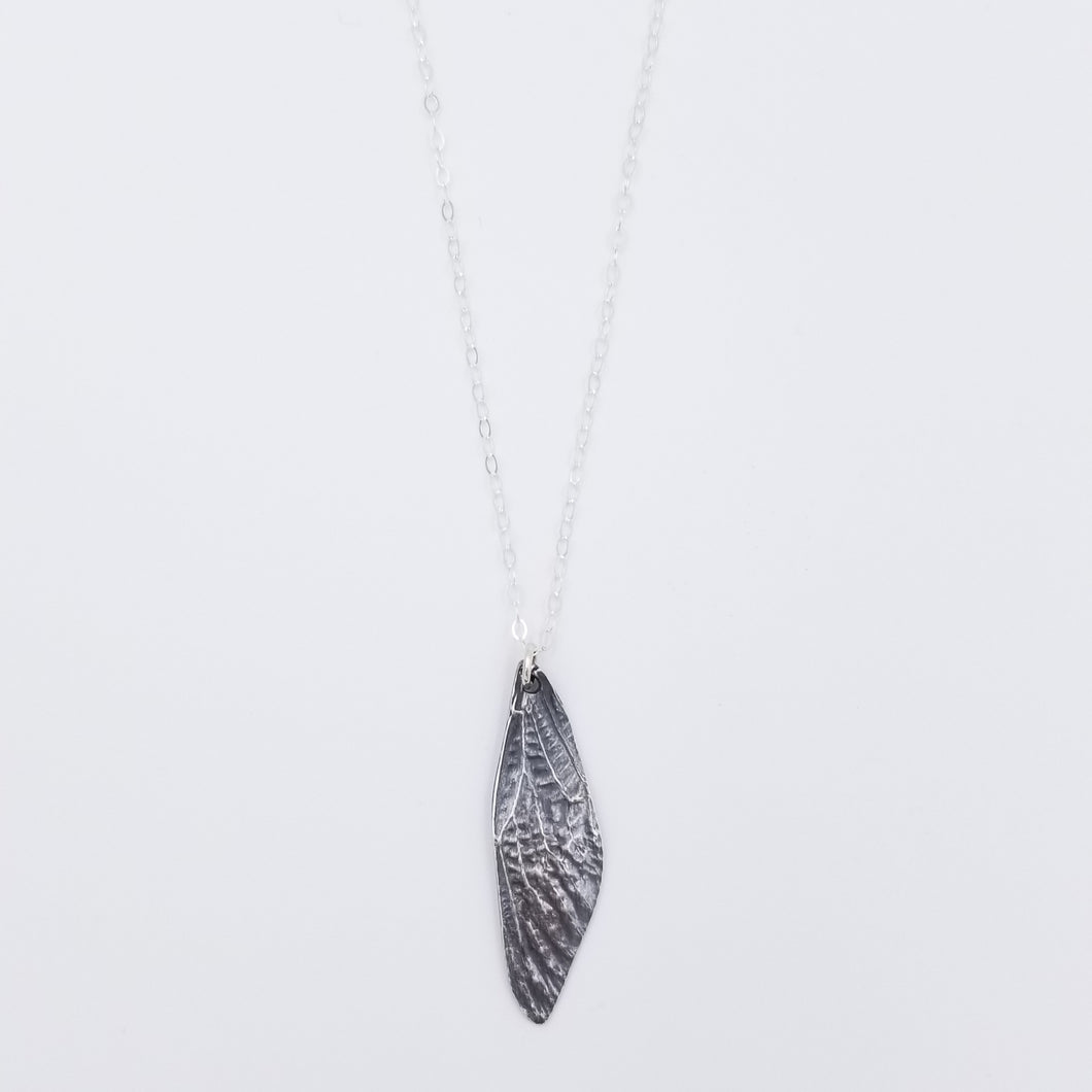 Large Cicada Wing Necklace