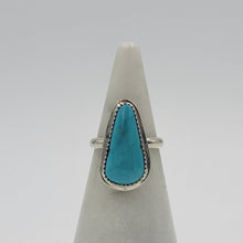 Load image into Gallery viewer, Royston Turquoise &amp; Sterling Ring - Size 5
