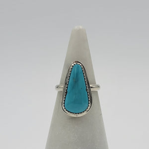 Royston Turquoise & Sterling Ring - Size 5