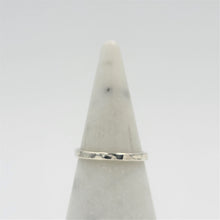 Load image into Gallery viewer, Hammered Thin Ring Band
