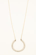 Load image into Gallery viewer, Modern Sterling Ring Necklace
