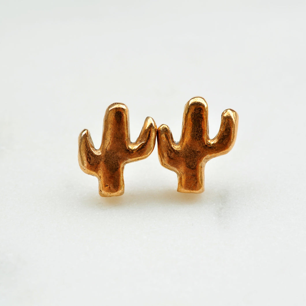 Saguaro Cactus Studs