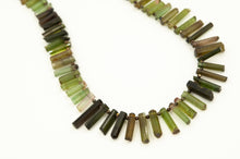 Load image into Gallery viewer, Watermelon Tourmaline Stick Collar Necklace
