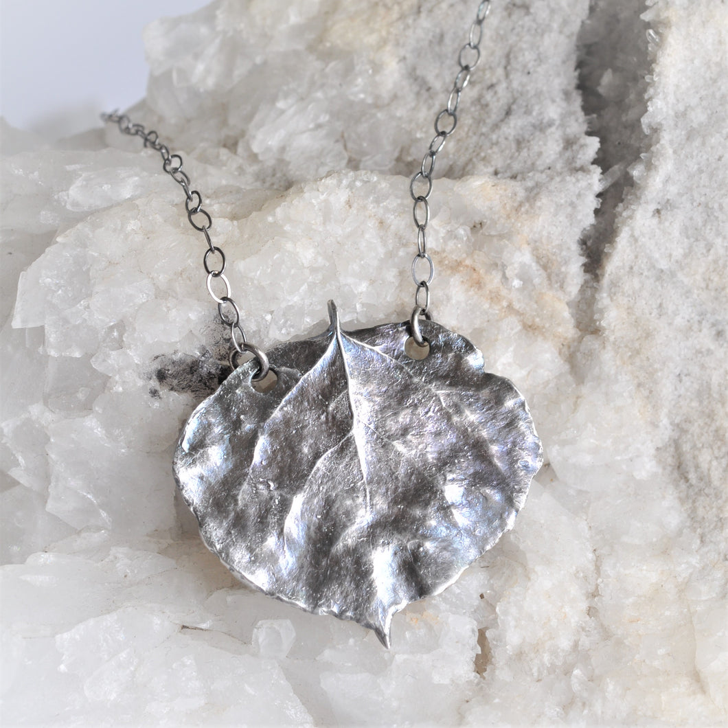 Aspen Leaf Necklace