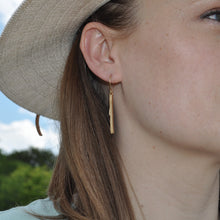 Load image into Gallery viewer, Long Bar Dangle Earrings
