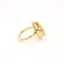 Load image into Gallery viewer, Treasure Mountain Turquoise Teardrop Ring - Size 6.25
