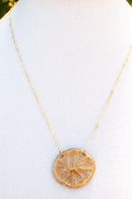 Load image into Gallery viewer, Lemon Slice Necklace
