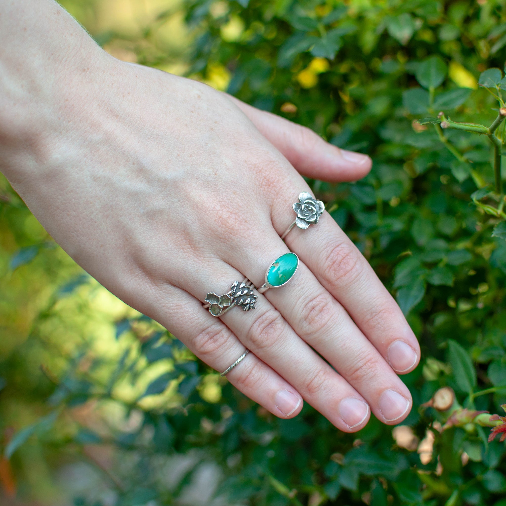 succulent ring Succulent Ring – Valerie Morgan Designs