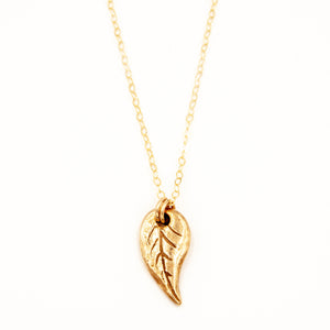 Small Leaf Necklace