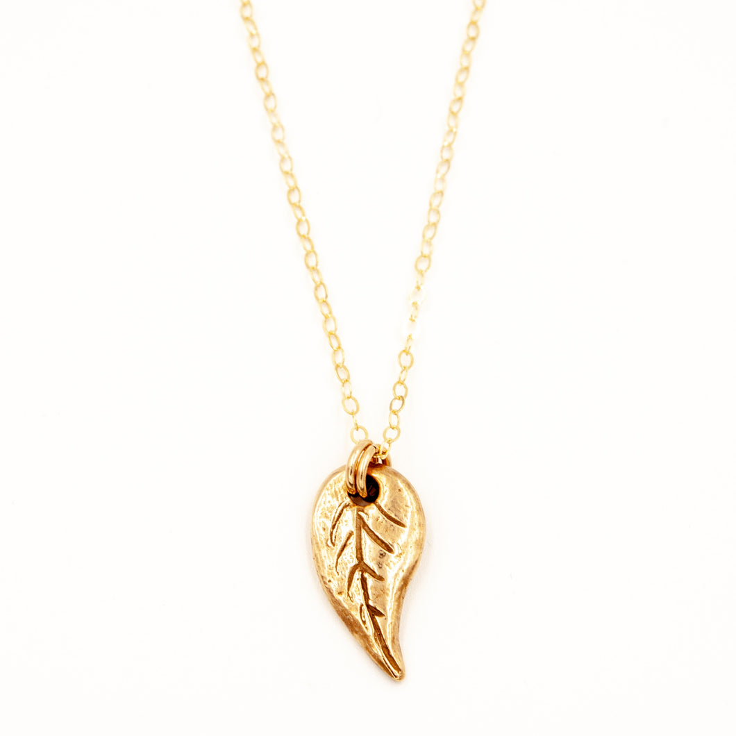 Small Leaf Necklace