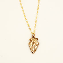 Load image into Gallery viewer, Petite Arrowhead Necklace
