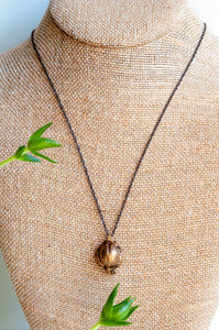 Yucca Seed Pod Necklace