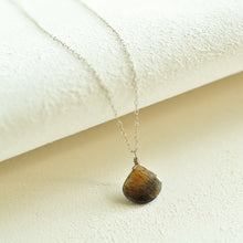 Load image into Gallery viewer, Brown Moonstone Teardrop Necklace
