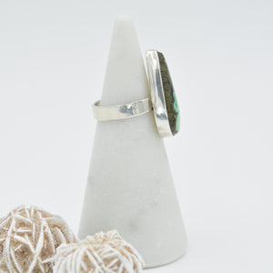 New Lander Variscite Teardrop Ring - Size 7