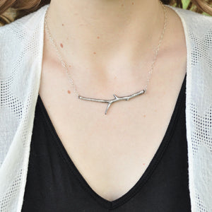 Horizontal Twig Necklace