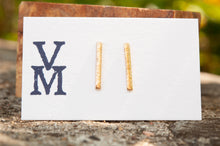 Load image into Gallery viewer, Long Skinny Bar Studs
