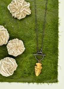 Edgy Arrowhead Necklace