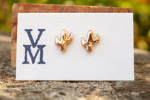 Load image into Gallery viewer, Saguaro Cactus Studs
