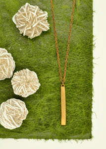 Long Bar Necklace