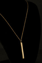 Load image into Gallery viewer, Long Bar Necklace

