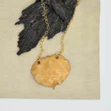 Load image into Gallery viewer, Aspen Leaf Necklace
